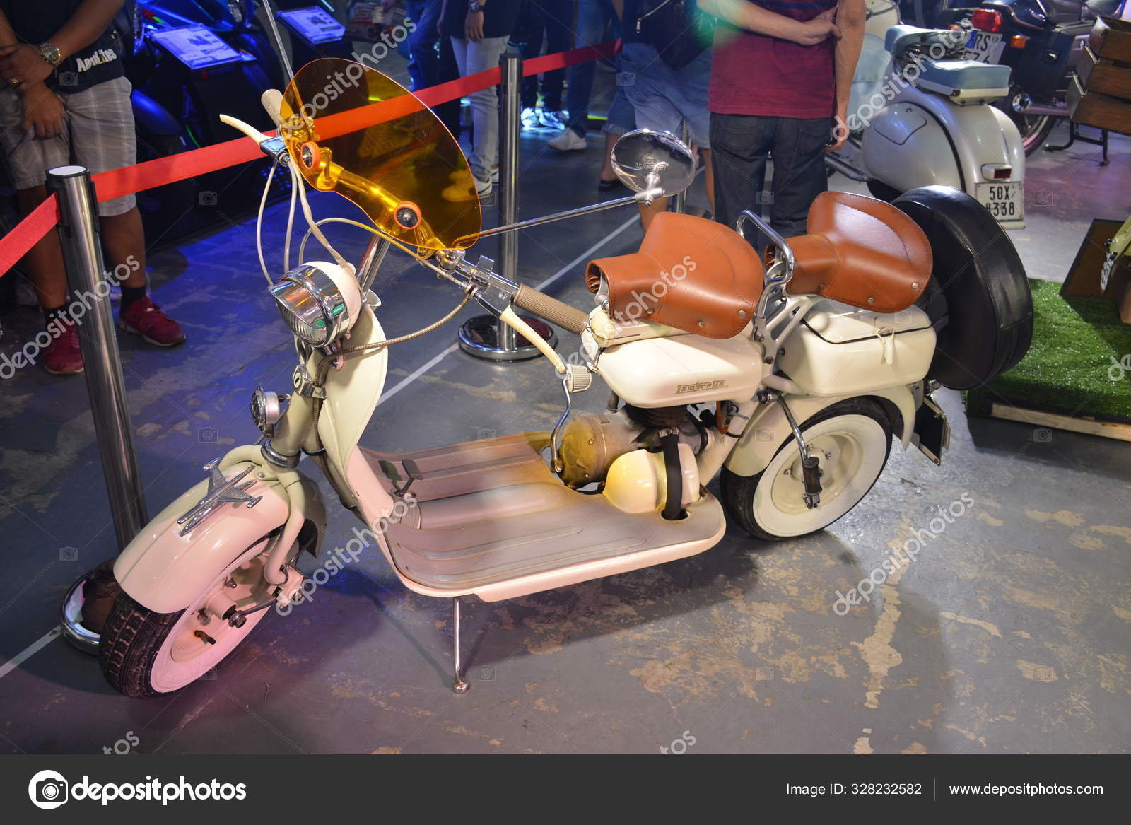 Lambretta Motorcycle At Philippine Moto Heritage Weekend Stock Editorial Photo C Imwaltersy 328232582