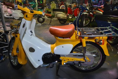 Honda Super Cub motosikleti Filipin Moto Mirası Hafta Sonu