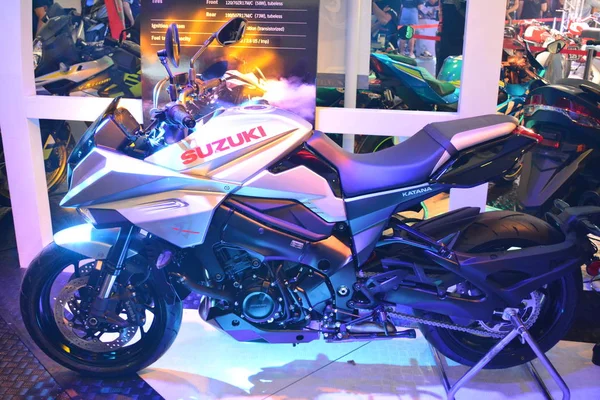 Suzuki Katana motor op Philippine Moto Heritage Weekend — Stockfoto