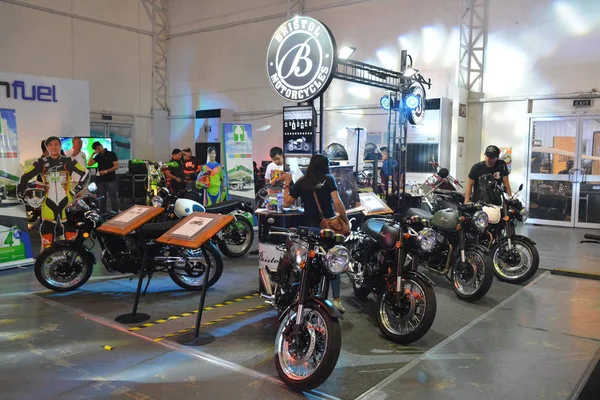Stand de moto ristol à Philippine Moto Heritage Weekend — Photo