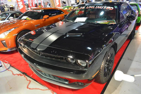 Dodge Challenger en Manila Auto Salon — Foto de Stock