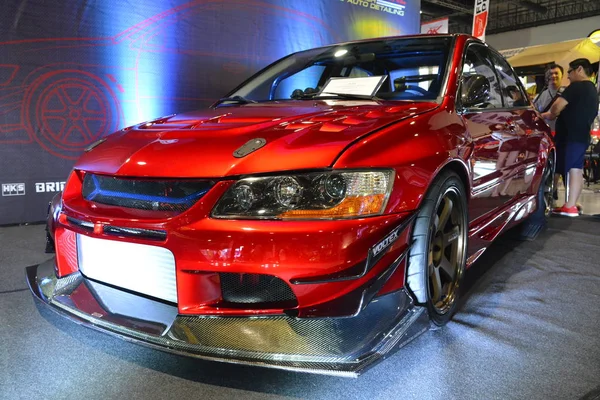 Mitsubishi Lancer Evolution al Manila Auto Salon — Foto Stock