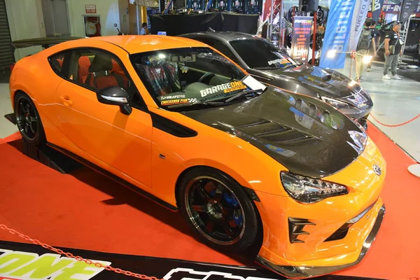 Toyota 86 sports car at Manila Auto Salo — Stock Photo, Image