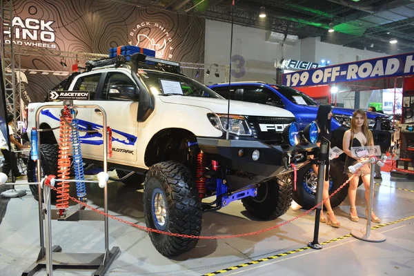 2018 Ford Ranger Wildtrak recoger en Manila Auto Salon — Foto de Stock