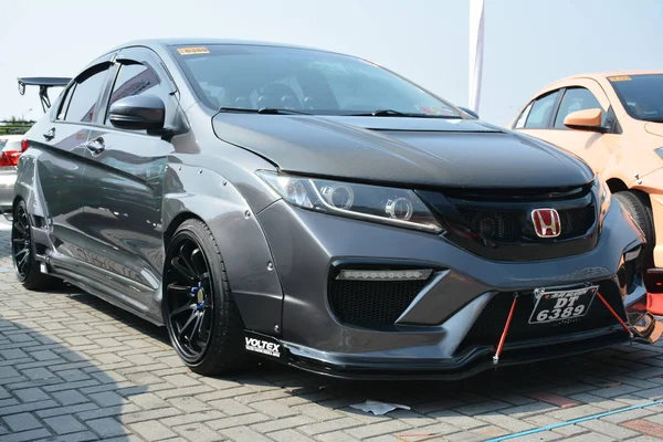 Honda City at Bumper to Bumper 15 car show — ストック写真