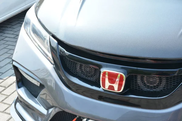 Honda City op Bumper naar Bumper 15 autoshow — Stockfoto