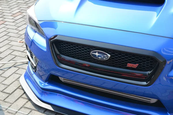 Subaru Wrx Sti op Bumper to Bumper 15 autoshow — Stockfoto
