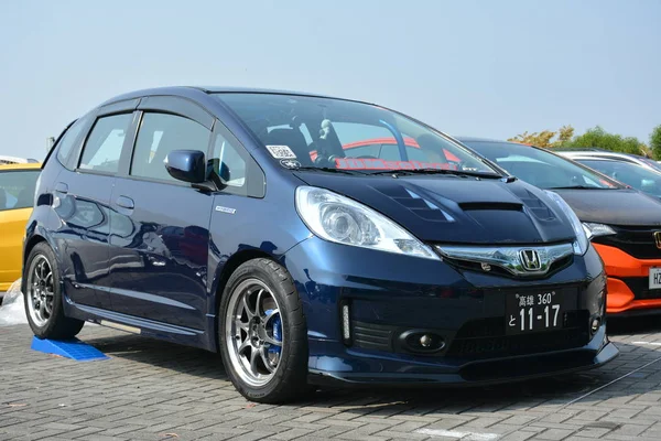 Honda Jazz at Bumper to Bumper 15 car show — Stock Photo, Image