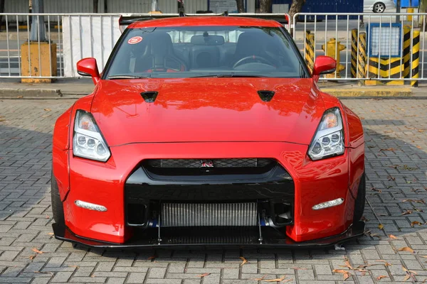 Nissan Gtr Bumper 'dan Bumper 15 araba fuarına — Stok fotoğraf