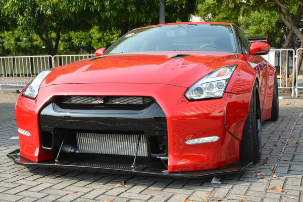 Nissan Gtr bij Bumper to Bumper 15 autoshow — Stockfoto