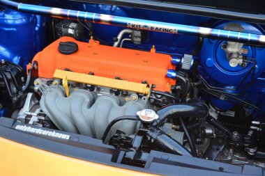 Bumper 'dan Bumper 15 araba fuarına Kia araba motoru