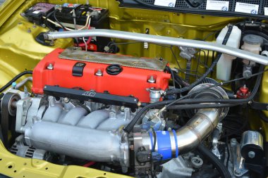 Bumper 'dan Tampon 15' e Honda Civic motoru