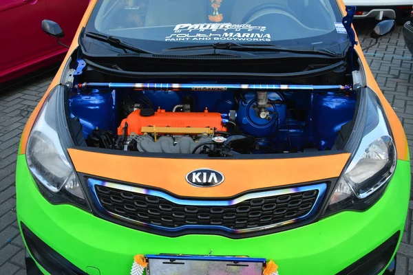 Kia car at Bumper to Bumper 15 — стокове фото