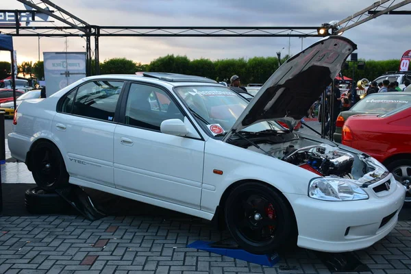 Honda Civic en Bumper to Bumper 15 espectáculo de coches — Foto de Stock