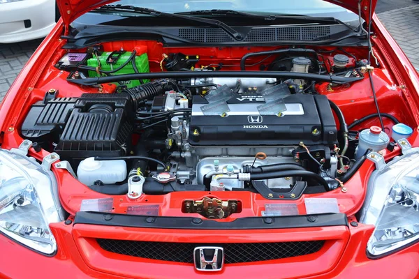 Honda Civic bei Autoscooter-Show 15 — Stockfoto