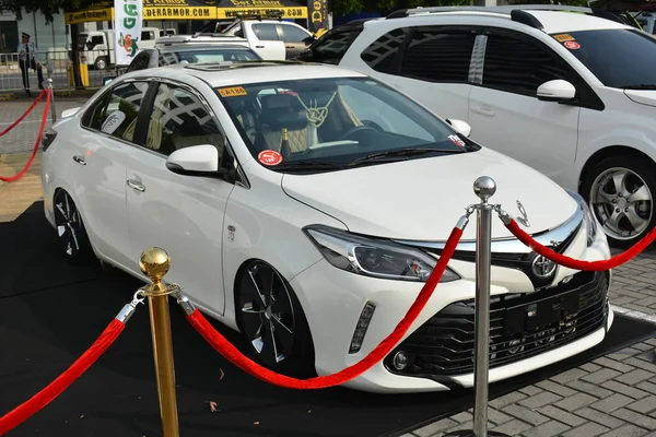 Toyota Vios al Bumper to Bumper 15 car show — Foto Stock