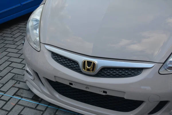 Honda Jazz a Bumper to Bumper 15 autókiállításon — Stock Fotó