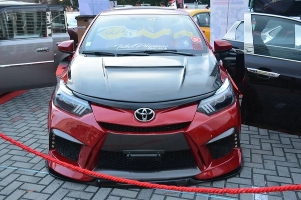 Toyota Vios на выставке Bumper to Bumper 15 — стоковое фото