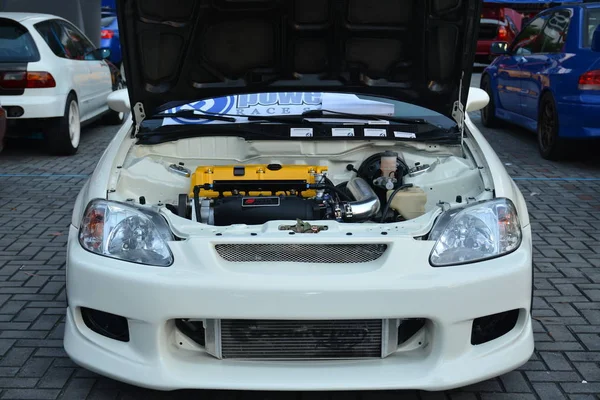 Honda Civic at Bumper to Bumper 15 car show — Stock Photo, Image