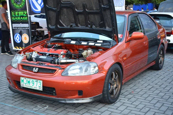 Honda Civic al Bumper to Bumper 15 car show — Foto Stock