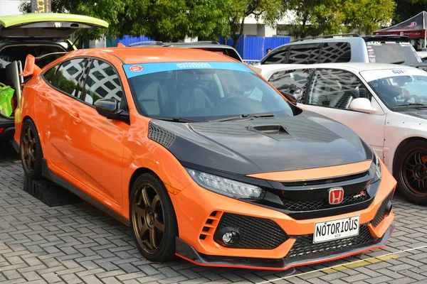 Honda Civic Tipo R em Bumper para Bumper 15 show de carros — Fotografia de Stock