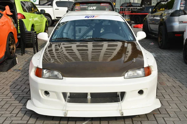 Honda Civic at Bumper to Bumper 15 car show — 스톡 사진