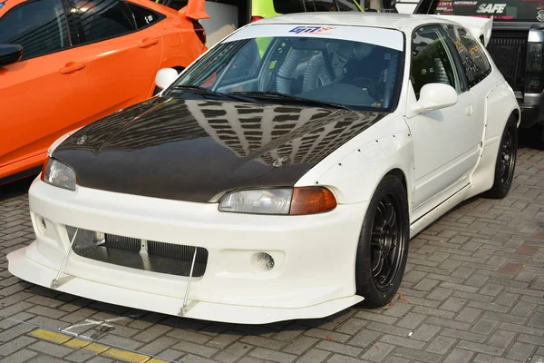 Honda Civic al Bumper to Bumper 15 car show — Foto Stock