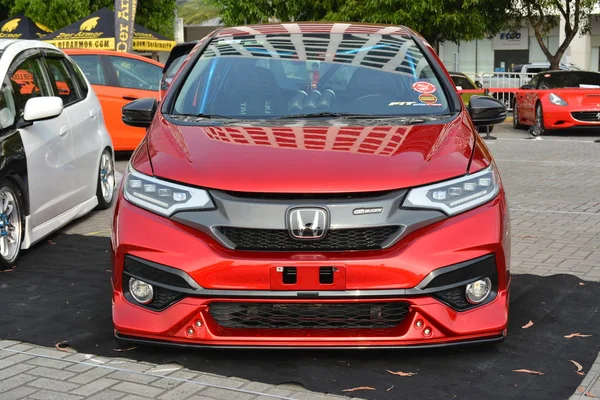 Honda Jazz en Bumper to Bumper 15 coche sho — Foto de Stock