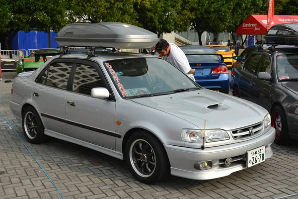 Toyota Corolla en Bumper to Bumper 15 espectáculo de coches — Foto de Stock