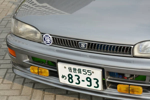 Toyota Corolla на автосалоне B15 — стоковое фото