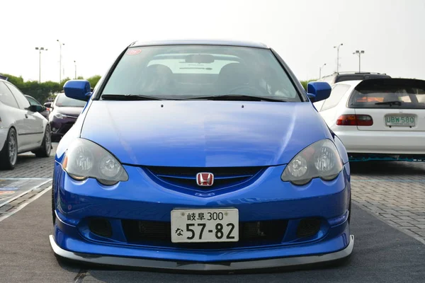 Honda Integra Tip R Bumper 'dan Tampon 15 araba fuarına — Stok fotoğraf