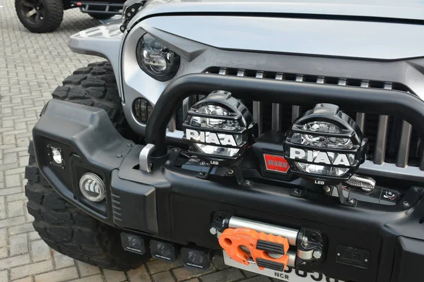 Jeep Rubicon bij Bumper to Bumper 15 autoshow — Stockfoto