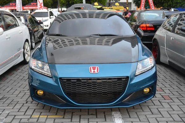 Honda no pára-choques para pára-choques 15 carro show — Fotografia de Stock