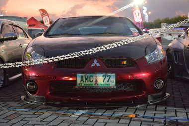 Mitsubishi Eclipse Bumper 'dan Bumper 15 araba fuarına