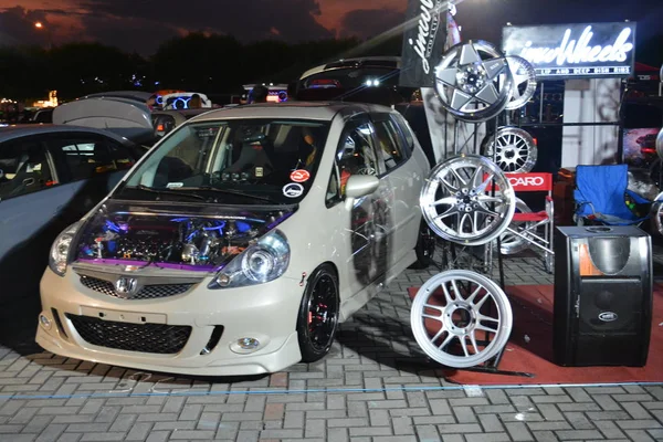 Pasay Dic Honda Jazz Bumper Bumper Car Show Diciembre 2019 —  Fotos de Stock