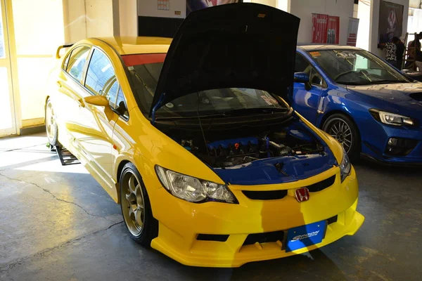 Honda Civic at Love, Auto, Babes 6 — Foto Stock