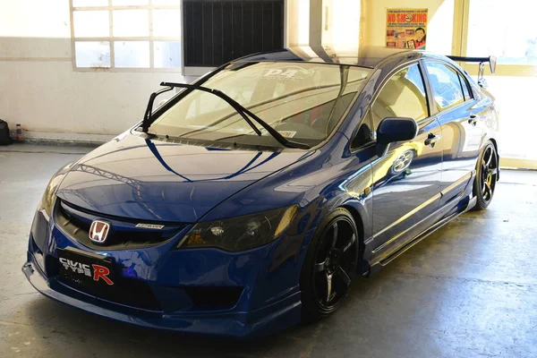 Honda Civic em Amor, Carros, Babes 6 — Fotografia de Stock