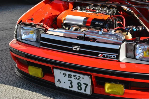 Toyota Corolla på Love, Cars, Babes 6 bilutställning — Stockfoto