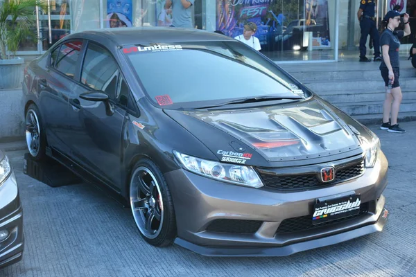 Honda Civic at Love, Cars, Babes 6 — стокове фото