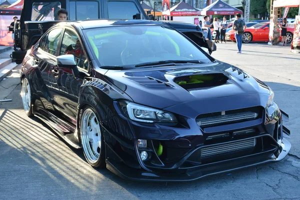 Subaru car at Love, Cars, Babes 6 car show — Stockfoto