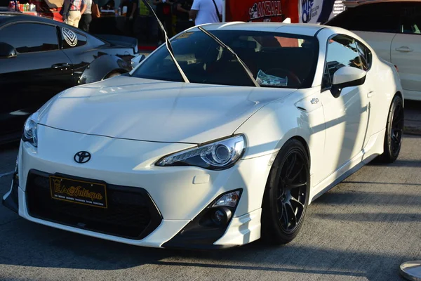 Toyota 86 en el Amor, Coches, Babes 6 espectáculo de coches — Foto de Stock