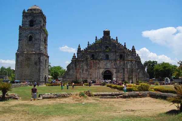 San Agustin Church of Paoay facade in Ilocos Norte, Philippines — Stock Photo, Image