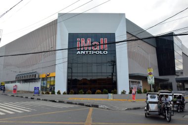 Filipinler 'in Antipolo şehrinde cephe