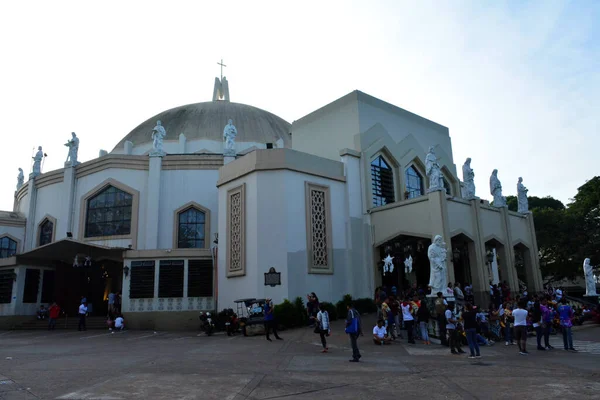 Rizal Nov Fachada Iglesia Catedral Antipolo Noviembre 2019 Antipolo Rizal — Foto de Stock