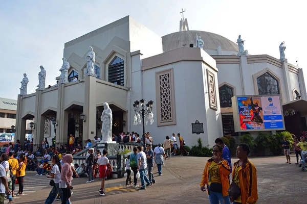 Rizal Nov Fachada Iglesia Catedral Antipolo Noviembre 2019 Antipolo Rizal — Foto de Stock