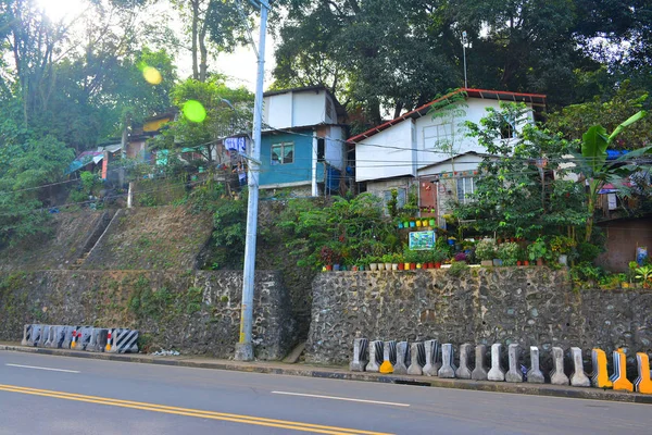 Rizal Listopada Daang Bakal Road Steel Road Fasada Domów Listopada — Zdjęcie stockowe