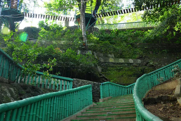 Hinulugang Taktak Wasserfall Weg Antipolo Philippinen — Stockfoto