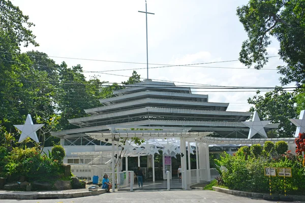 Rizal Listopada Parafia Niepokalanego Serca Maryi Fasada Kościoła Listopada 2019 — Zdjęcie stockowe