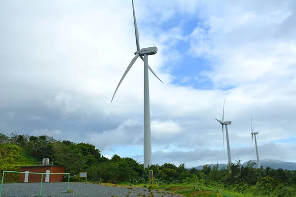 Rizal Dezember Windkraftanlagen Windpark Pililla Dezember 2019 Pililla Rizal Philippinen — Stockfoto