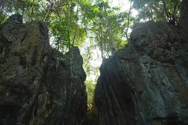 Cueva Calinawan Formación Roca Atracción Turística Tanay Rizal Filipinas — Foto de Stock